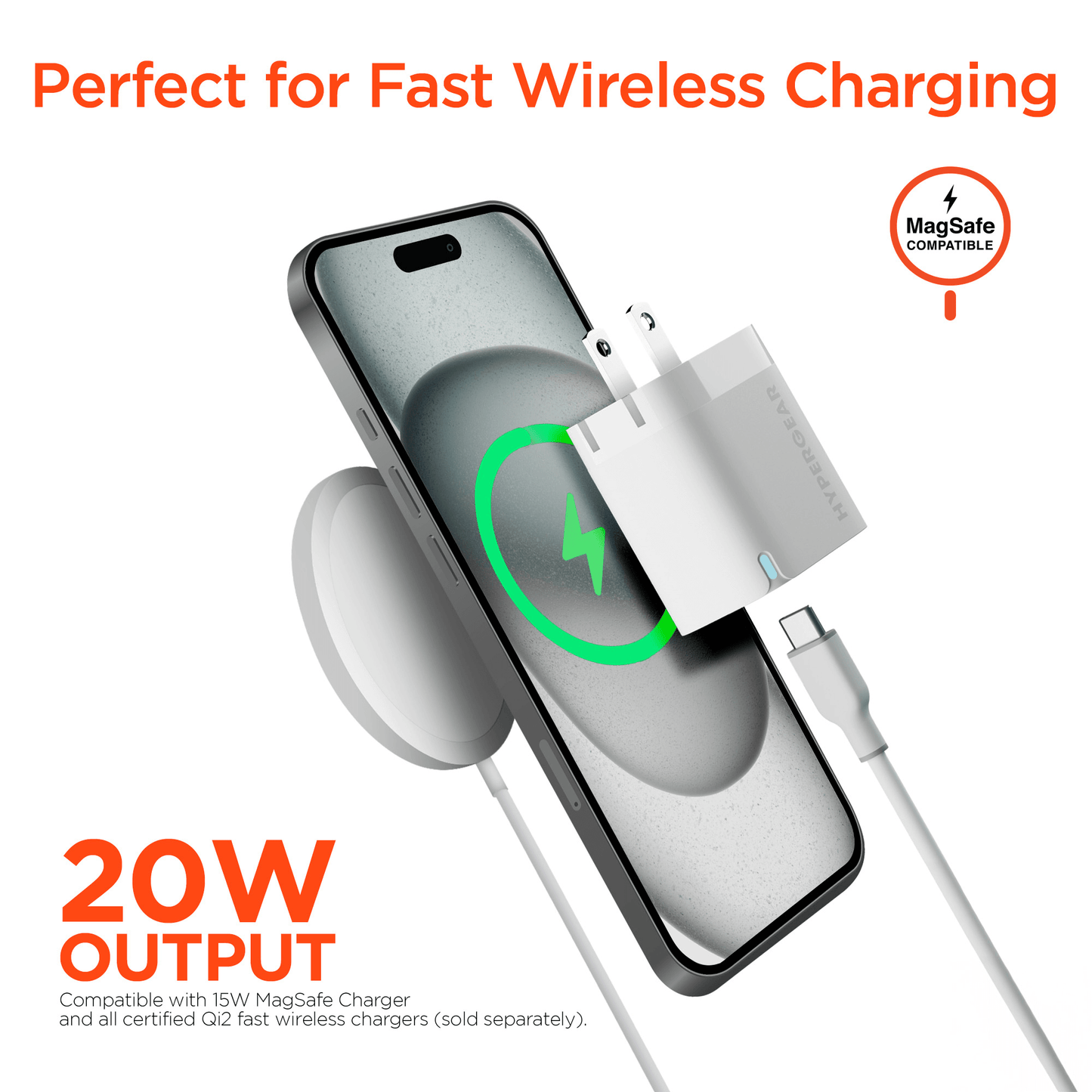 HyperGear 20W USB-C PD Wall Charger